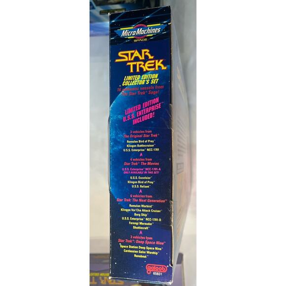 NIB Micro Machines Star Trek Limited Edition Collectors Set 1 2 3 Lot I II III - Picture 8 of 16